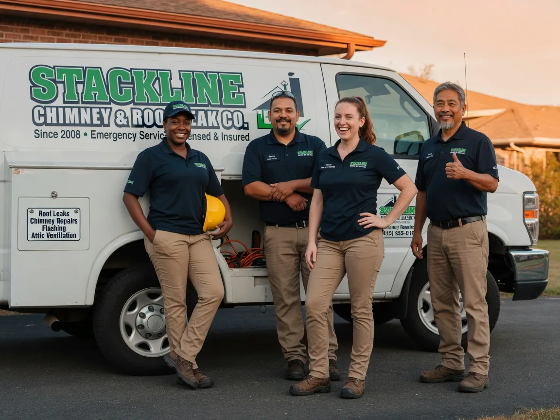 Chimney flashing repair company in Claflin, KS